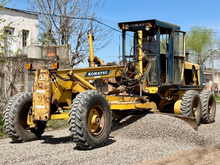 Continúa en marcha el Plan Intensivo de Mejorado Pétreo