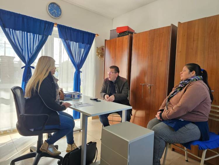 Más obras y equipamiento para escuelas del dpto. San Justo 