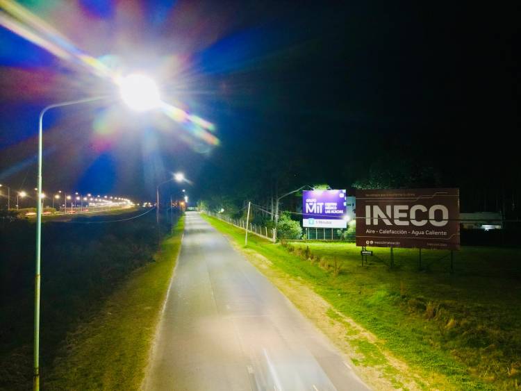 La Municipalidad continúa con el Programa “1000 Luminarias LED”