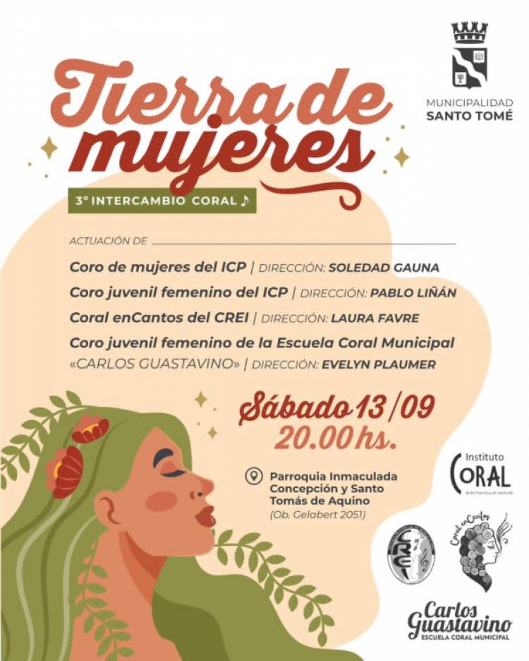 La Escuela Coral Municipal invita al 3.º Intercambio Coral “Tierra de Mujeres”