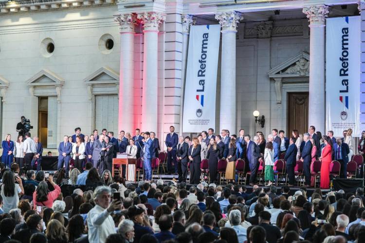 Para Pullaro, “dos ideas expresan la Reforma del 25: consenso como método y equilibrio como resultado”