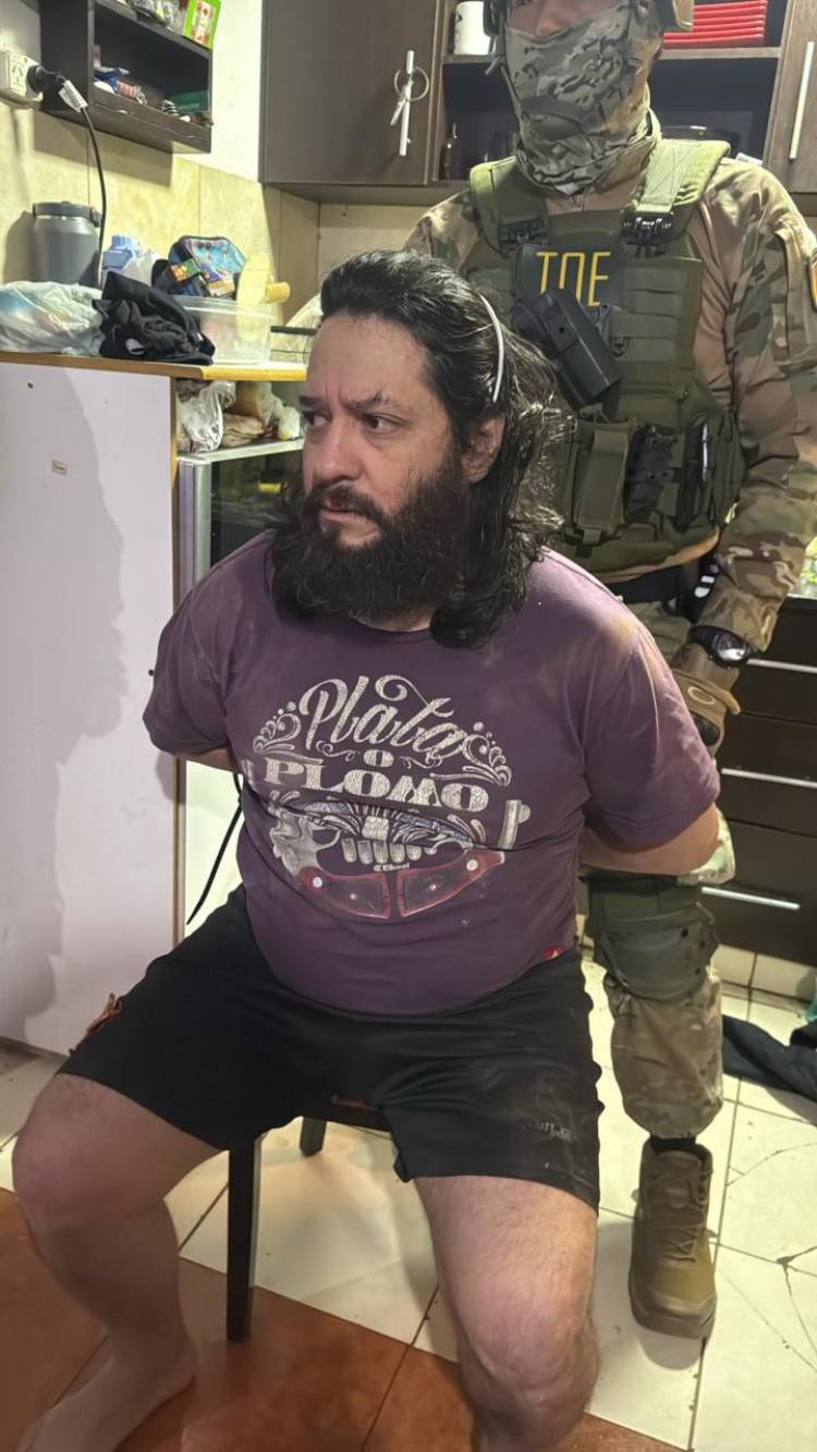 Cayó Waldo Bilbao en Rosario, el tercero en la lista de los más buscados