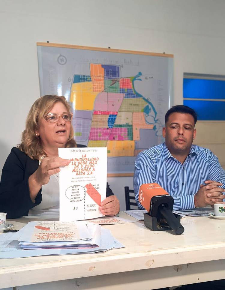 Zamora: "pagamos el agua más cara de la Provincia por un servicio cada vez peor"