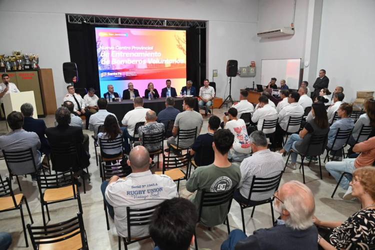 Licitación del Centro de Entrenamiento para Bomberos Voluntarios: “Será el mejor de Argentina”