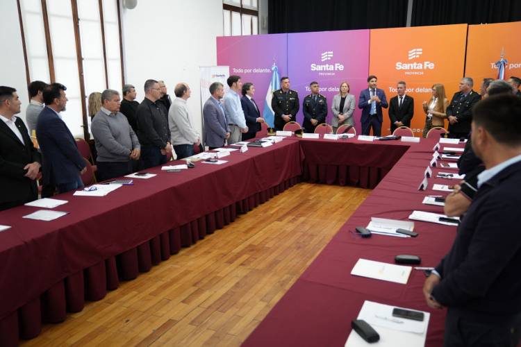 Pullaro destacó el trabajo coordinado de lo público y lo privado para bajar la siniestralidad vial de choferes profesionales