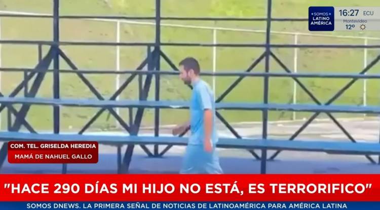 La madre de Nahuel Gallo clama por la liberación de su hijo detenido en Venezuela