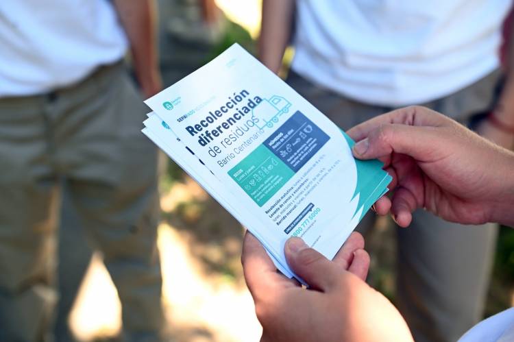 La Municipalidad amplió el servicio de recolección de residuos en barrio Centenario 