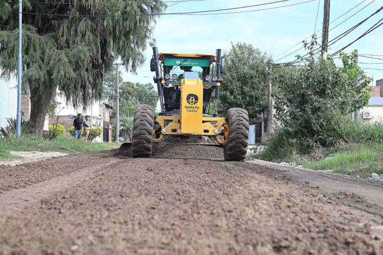 Se licitó la adquisición de estabilizado pétreo para mejorar 200 nuevas calles
