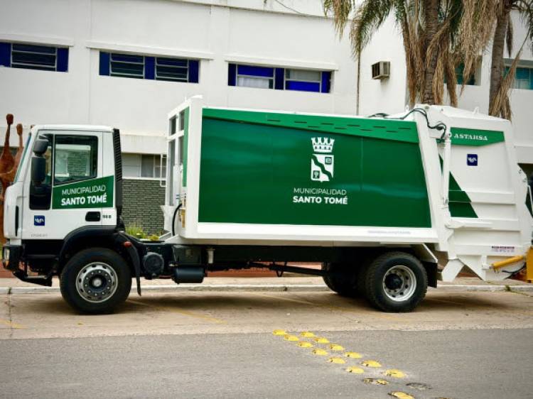 La Municipalidad de Santo Tomé incorpora nuevo equipamiento para fortalecer los servicios públicos