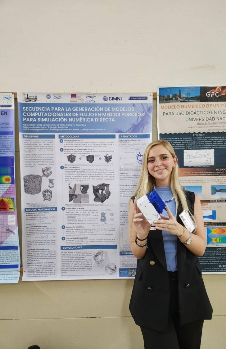 La estudiante santafesina y abanderada de la UTN que viajará a Silicon Valley para representar a la Argentina