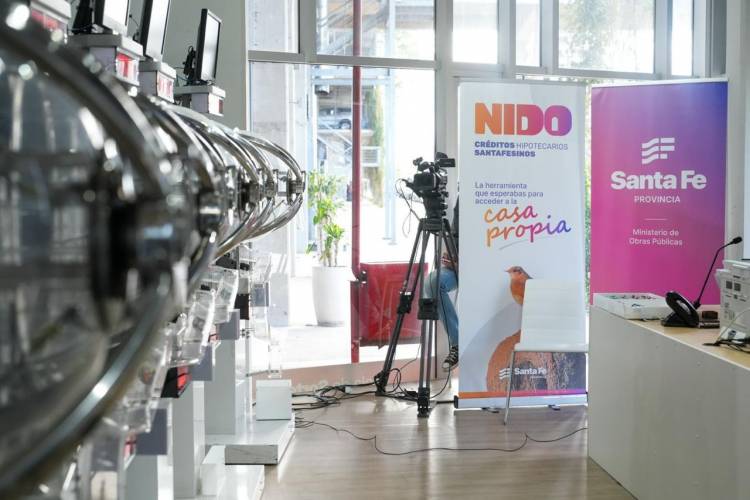 Créditos Nido: más de 44 mil santafesinos participan del decimoséptimo sorteo