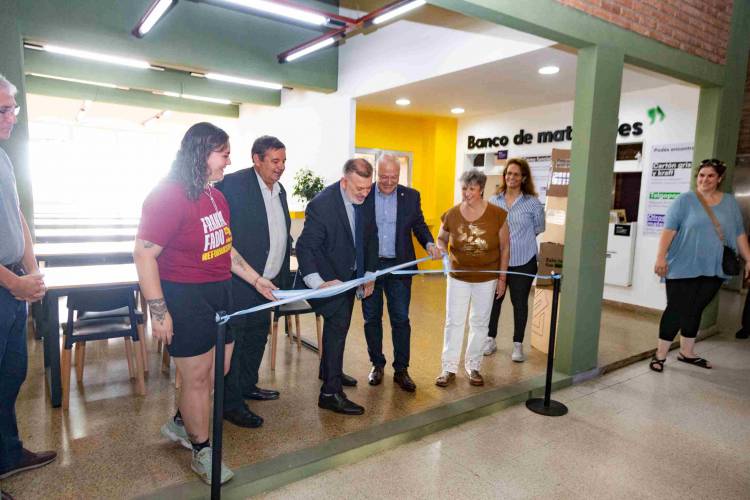 La UNL inauguró espacios votados en Presupuesto Participativo 