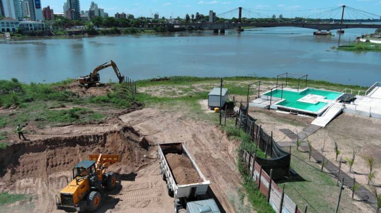 Riesgo hídrico: el Gobierno Provincial intervino una obra clandestina en Alto Verde