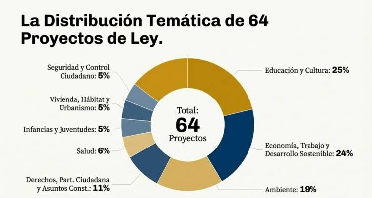 Del Frade fue el diputado más productivo de la legislatura santafesina