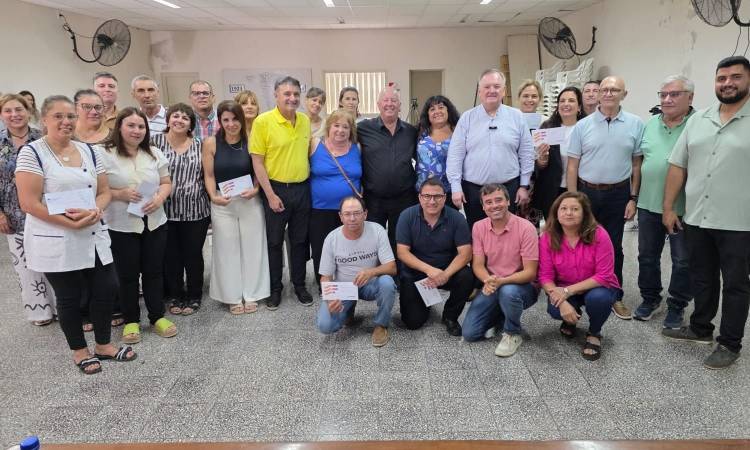 Michlig y González desplegaron una amplia agenda de trabajo en San Cristóbal y Villa Trinidad