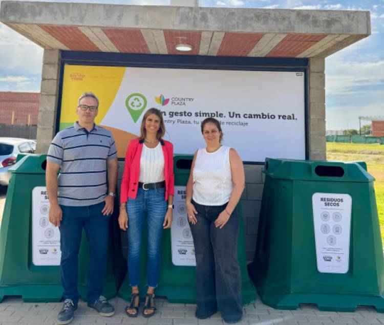 La Municipalidad de Santo Tomé inauguró un nuevo punto de reciclaje en la ciudad
