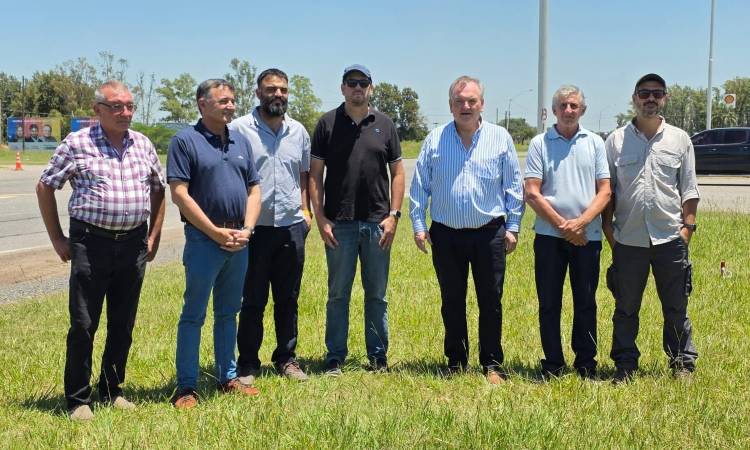El Senador Michlig anunció que mañana comienza la construcción de la ROTONDA en el cruce de la RN 34 y RP 39 -Arrufó-