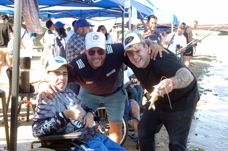 Inclusión a orillas de la Setúbal: la pesca adaptada puso en marcha la Semana de la Laguna