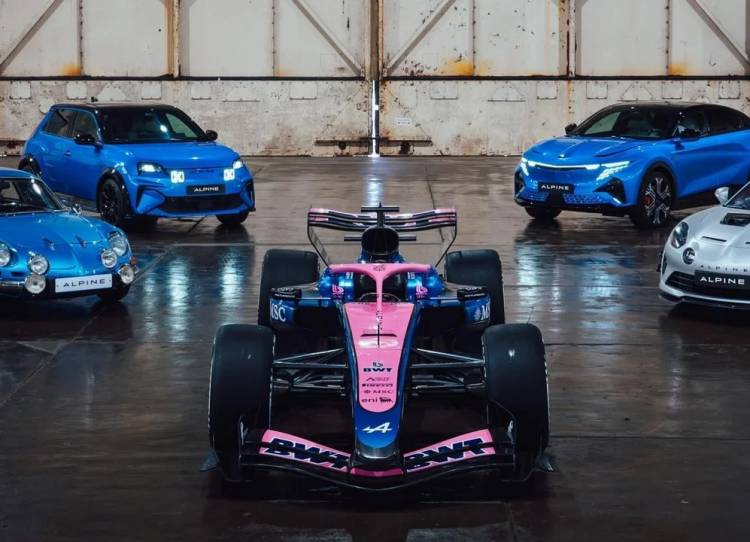 Alpine presentó el A526 con el que correrá Colapinto este año en la Fórmula 1