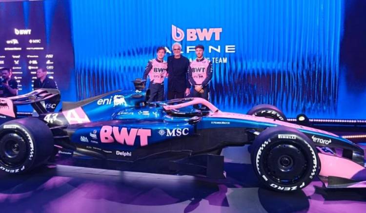 Alpine presentó el A526 con el que correrá Colapinto este año en la Fórmula 1