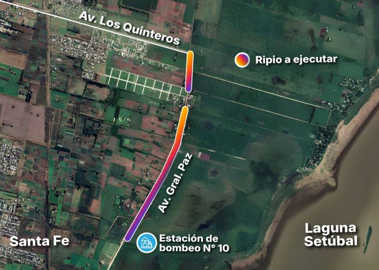 La Provincia avanza con una obra clave para mejorar la conexión entre Santa Fe y Monte Vera