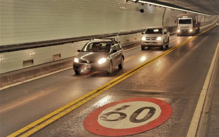 Grave infracción de tránsito en el Túnel Subfluvial fue detectada y sancionada