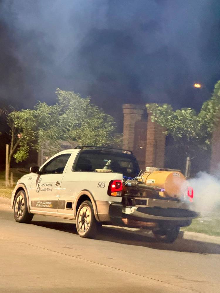 La Municipalidad continúa el Programa Municipal de Fumigación