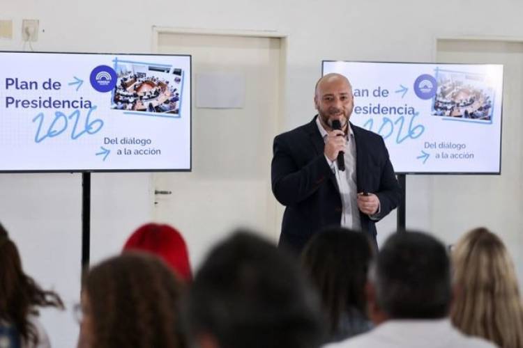 Checho Basile presentó el plan de la presidencia 2026 del Concejo Municipal
