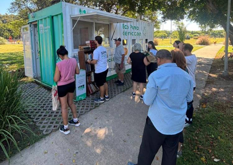 Exitosa jornada de reciclaje en el Parque Federal: se recolectaron más de 300 kilos de residuos