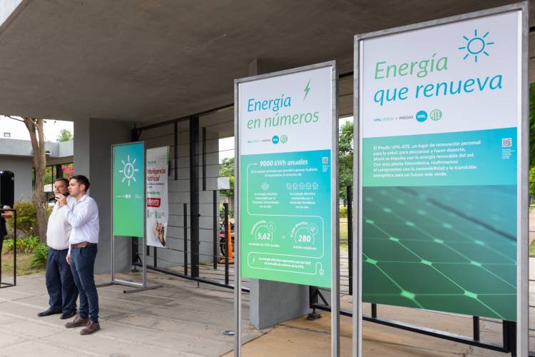 La UNL inauguró una planta solar fotovoltaica en el Predio UNL-ATE