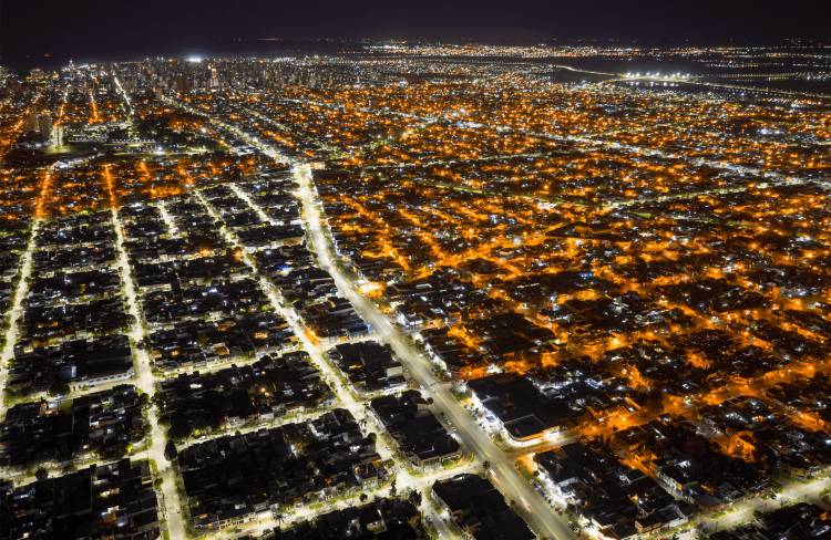 Poletti: “Antes de terminar la gestión, vamos a iluminar toda la ciudad con luces LED”