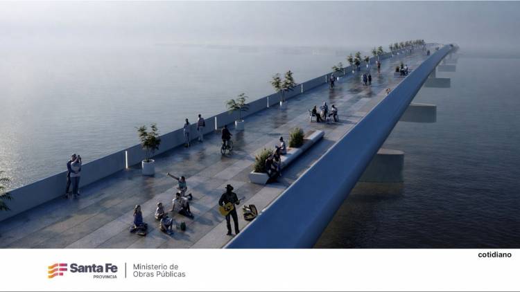 Obra histórica para la ciudad de Santa Fe: Provincia construirá un puente sobre los pilares de la Laguna Setúbal
