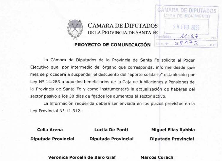 Pullaro ¿saca o no el “aporte solidario”? Exigen precisiones en la Legislatura