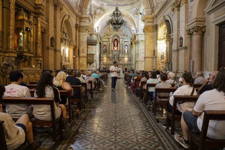 Se celebró la segunda jornada de Turismo de la Fe en la Manzana Jesuítica