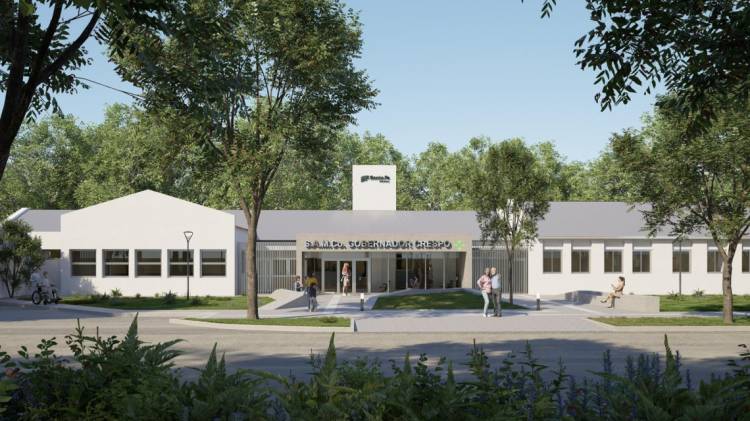 Provincia puso en marcha la remodelación y ampliación del hospital de Gobernador Crespo