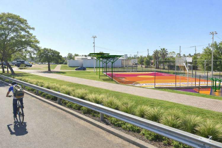 Pullaro y Poletti anunciaron obras para la renovación urbana en espacios públicos clave