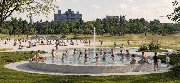 Pullaro y Poletti anunciaron obras para la renovación urbana en espacios públicos clave