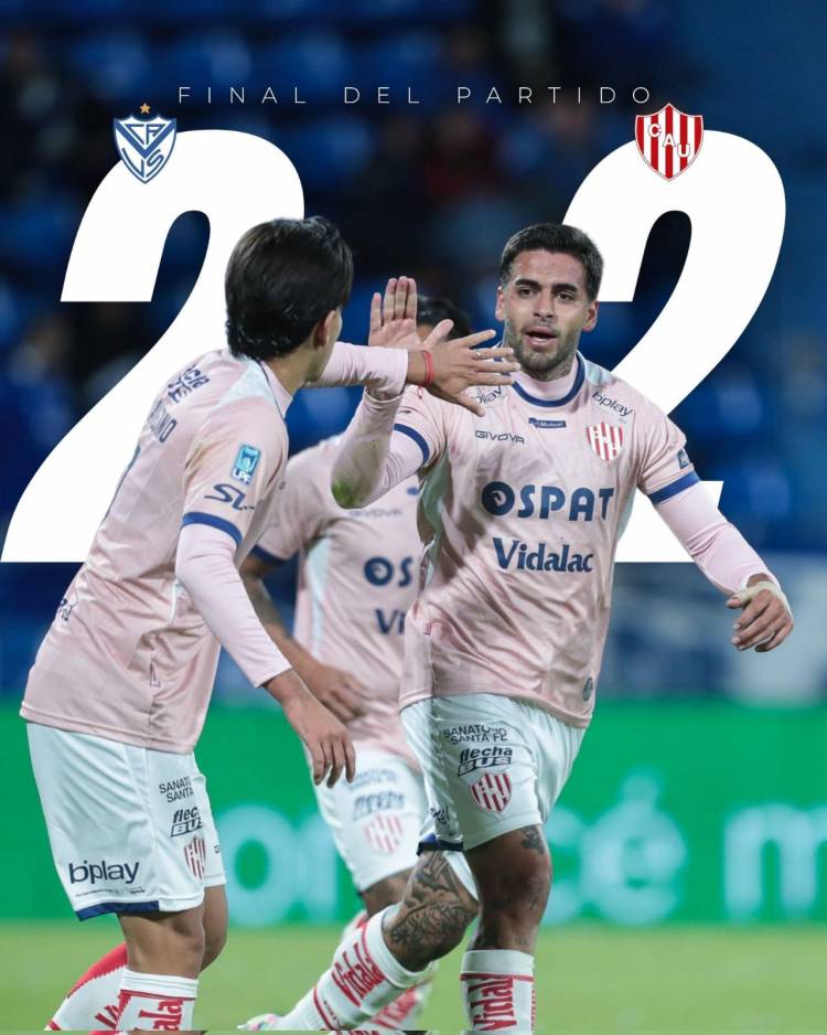 Unión remontó el partido y rescató un valioso punto en Linires