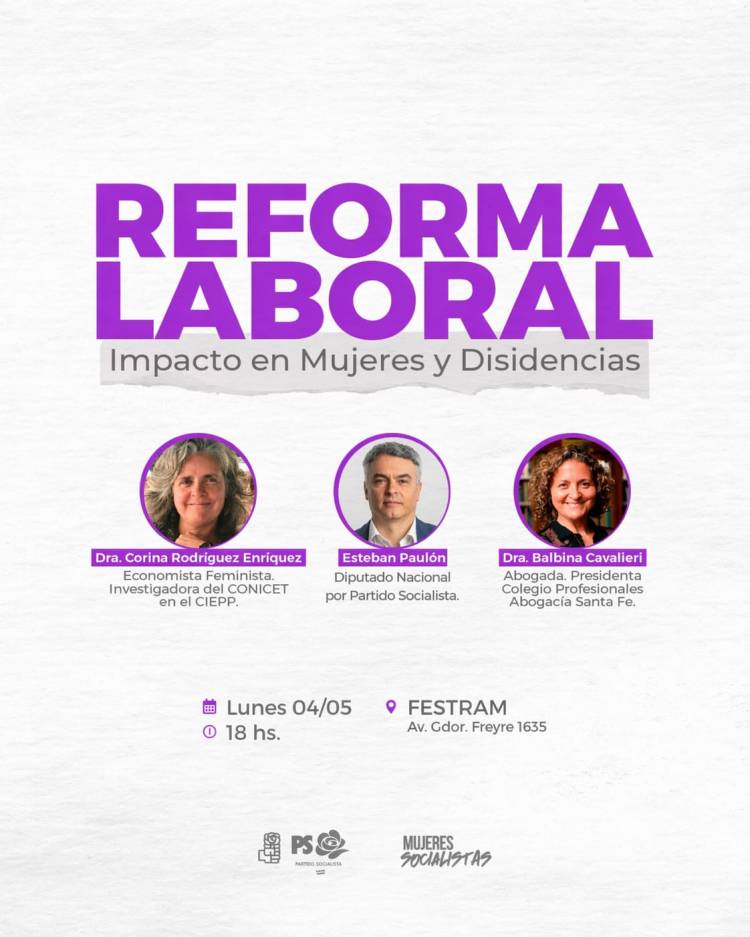Jornada de reflexión sobre em impacto de la reforma laboral desde la perspectiva femenista