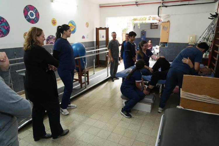 Hospital Vera Candioti: la obra de la nueva sala de Rayos X alcanzó un 80 ?avance