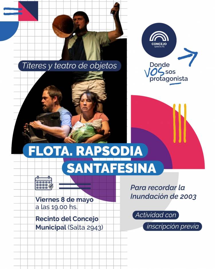 “Flota. Rapsodia santafesina” se presentará en el Concejo Municipal