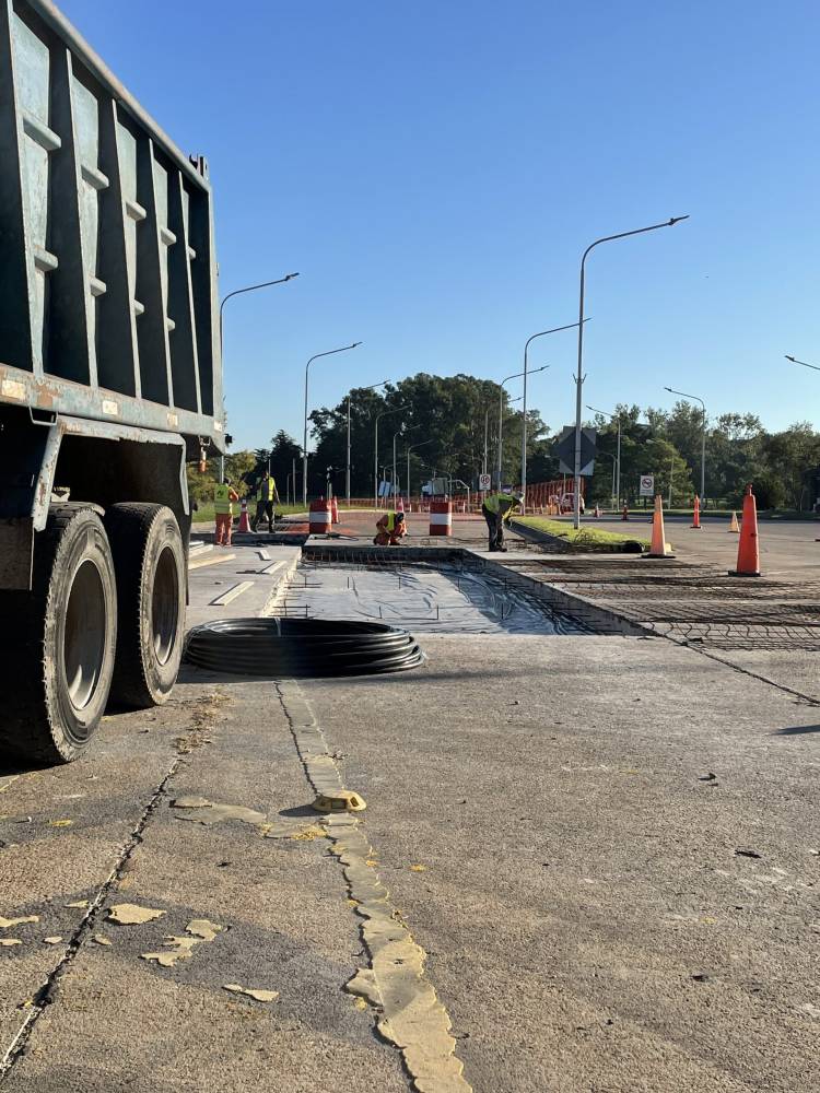 Nuevos desvios en la cabecera entrerriana por trabajos de bacheo en el túnel subfluvial