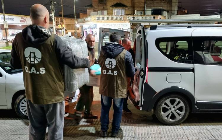 La Municipalidad intensifica las acciones para asistir a personas en situación de calle
