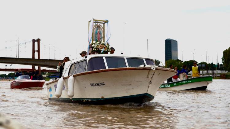 Santa Fe se prepara para la 3° Procesión Náutica de la Virgen de Guadalupe