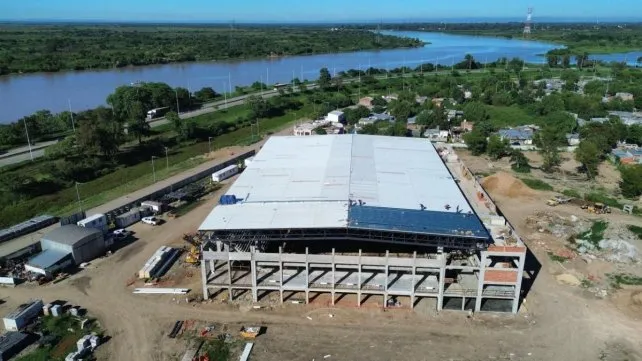 Las obras para los Juegos Sudamericanos avanzan a buen ritmo: el estadio multipropósito de Santa Fe ya tiene el 70 por ciento de concresión
