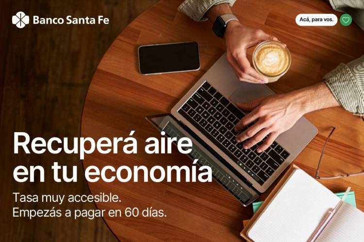 Plan de desendeudamiento provincial: el Banco Santa Fe ofrece hasta 60 cuotas, tasas preferenciales y 2 meses de gracia para refinanciar deudas de empleados públicos, privados y jubilados
