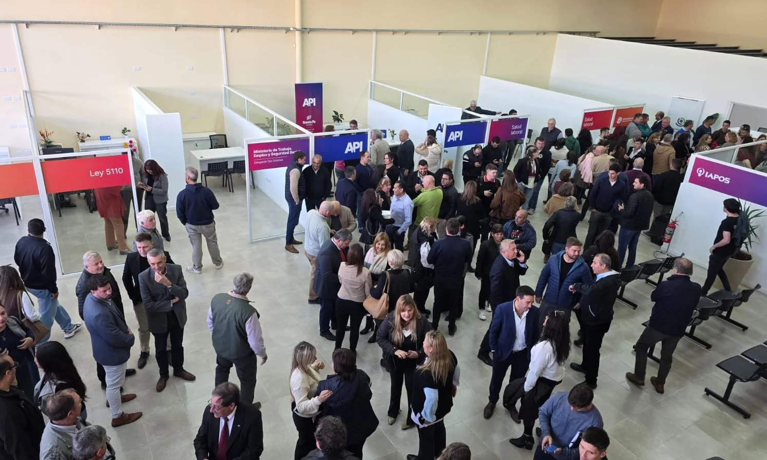 El Gobierno Provincial inauguró en San Cristóbal el “nuevo y estratégico” Centro Cívico Departamental