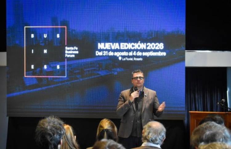 Se lanzó en Rosario la 3ª edición del Santa Fe Business Forum