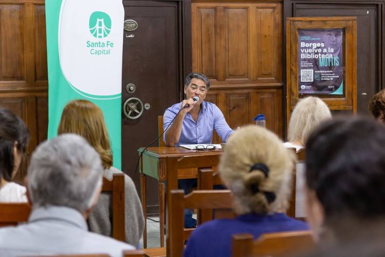 La Biblioteca Muttis homenajea a Borges a 40 años de su muerte con una conferencia especial