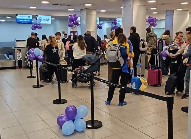 Arajet debutó en Rosario y conecta a la región con el Caribe y 30 destinos más